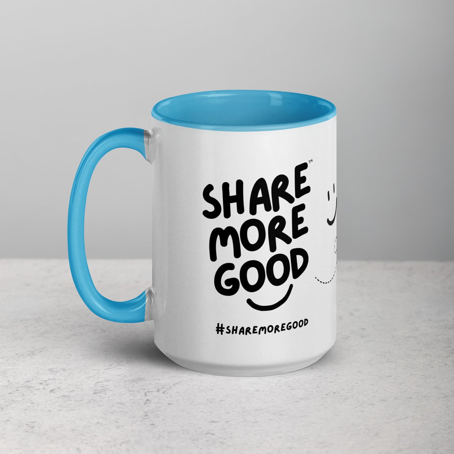 Two-Tone "Lift Others Up + Smile" Mugs (11oz)