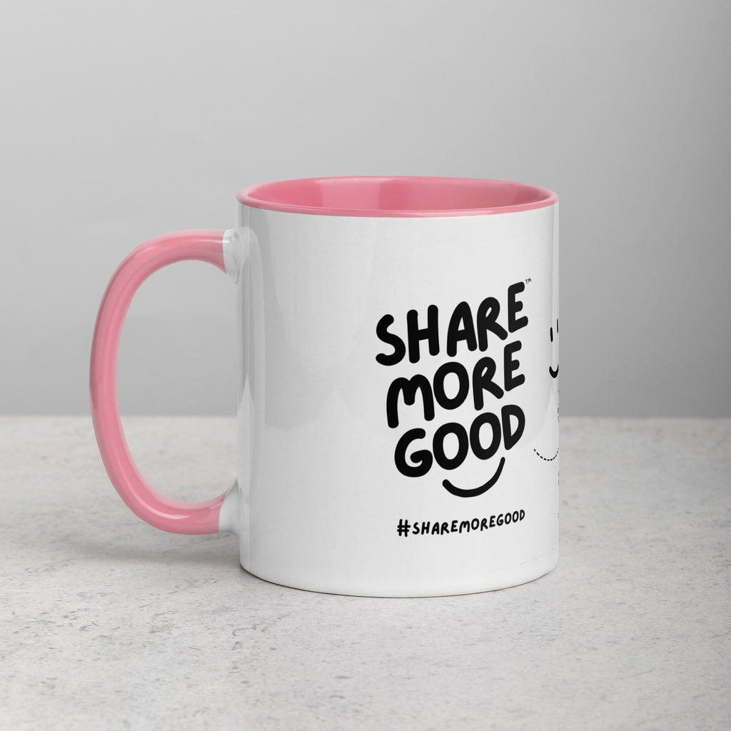 Two-Tone "Lift Others Up + Smile" Mugs (11oz)