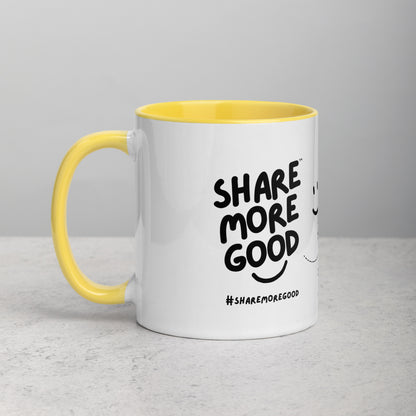 Two-Tone "Lift Others Up + Smile" Mugs (11oz)